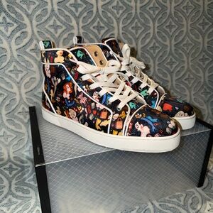 Christian Louboutin Multicolor vintage (stripper)High-Top Sneakers